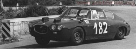 Rene Trautmann i Leo Cella - Lancia Flavia Sport Zagato Speciale.